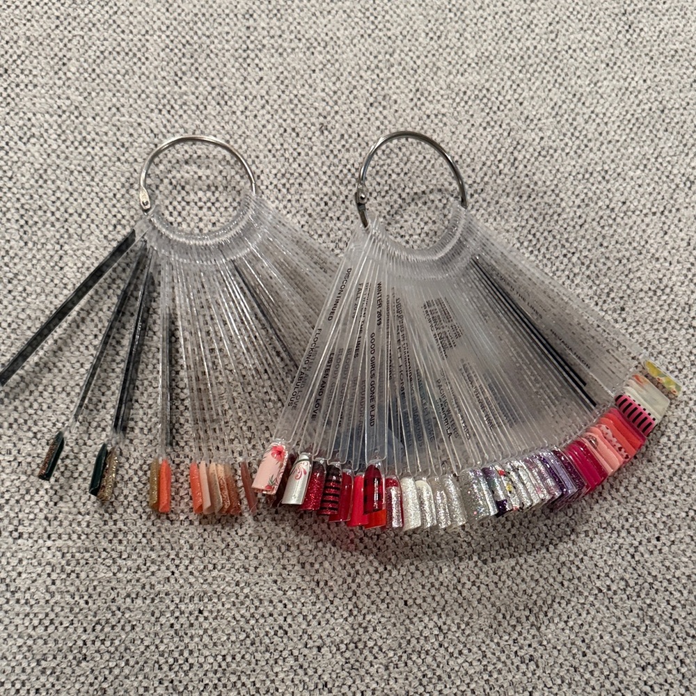 Color Street Assorted Nail Polish Color Swatch Set